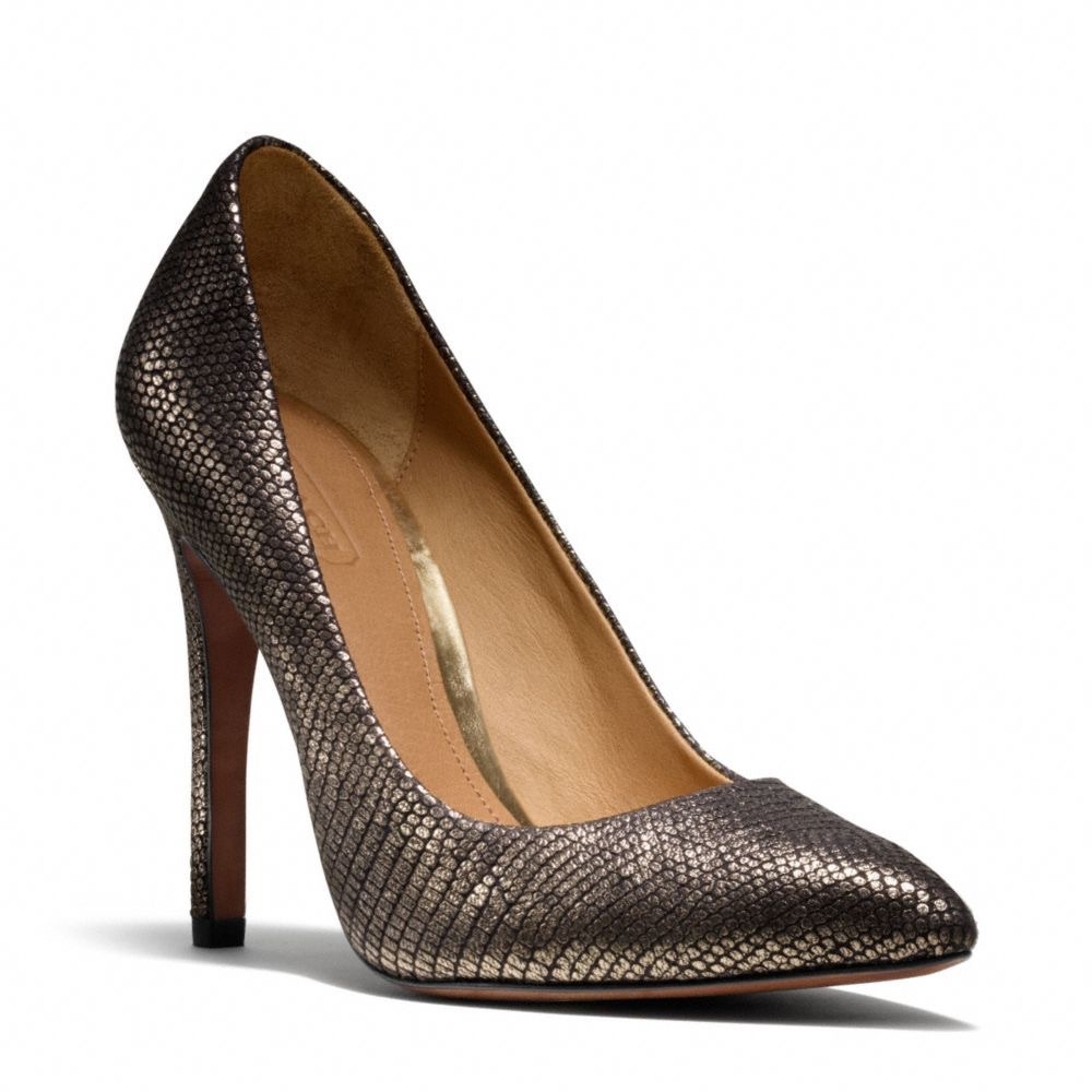 Coach Gray Fawna Heel